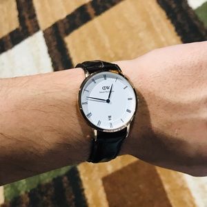 Daniel Wellington Dapper York 34mm rose gold watch